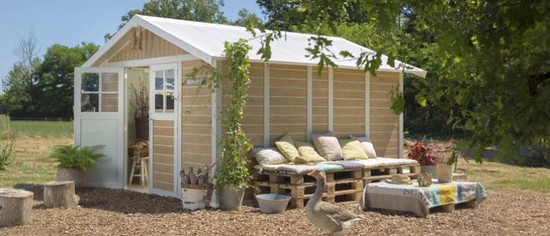 Cabane de jardin Pommiers