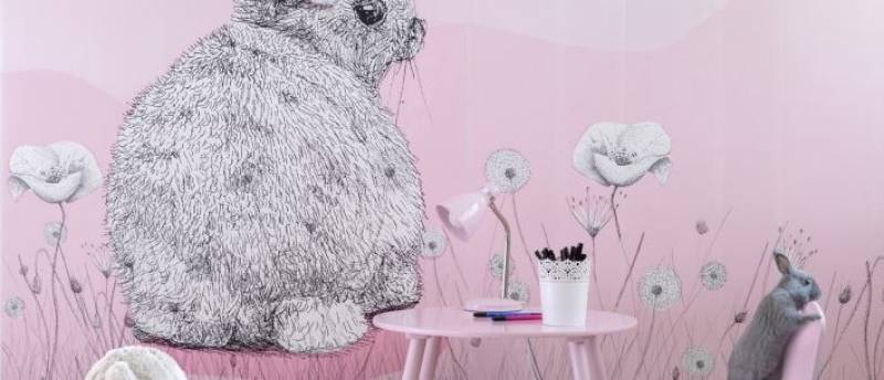 Revêtement mural chambre enfant Arnas