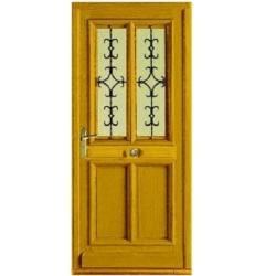 Porte d'entrée bois