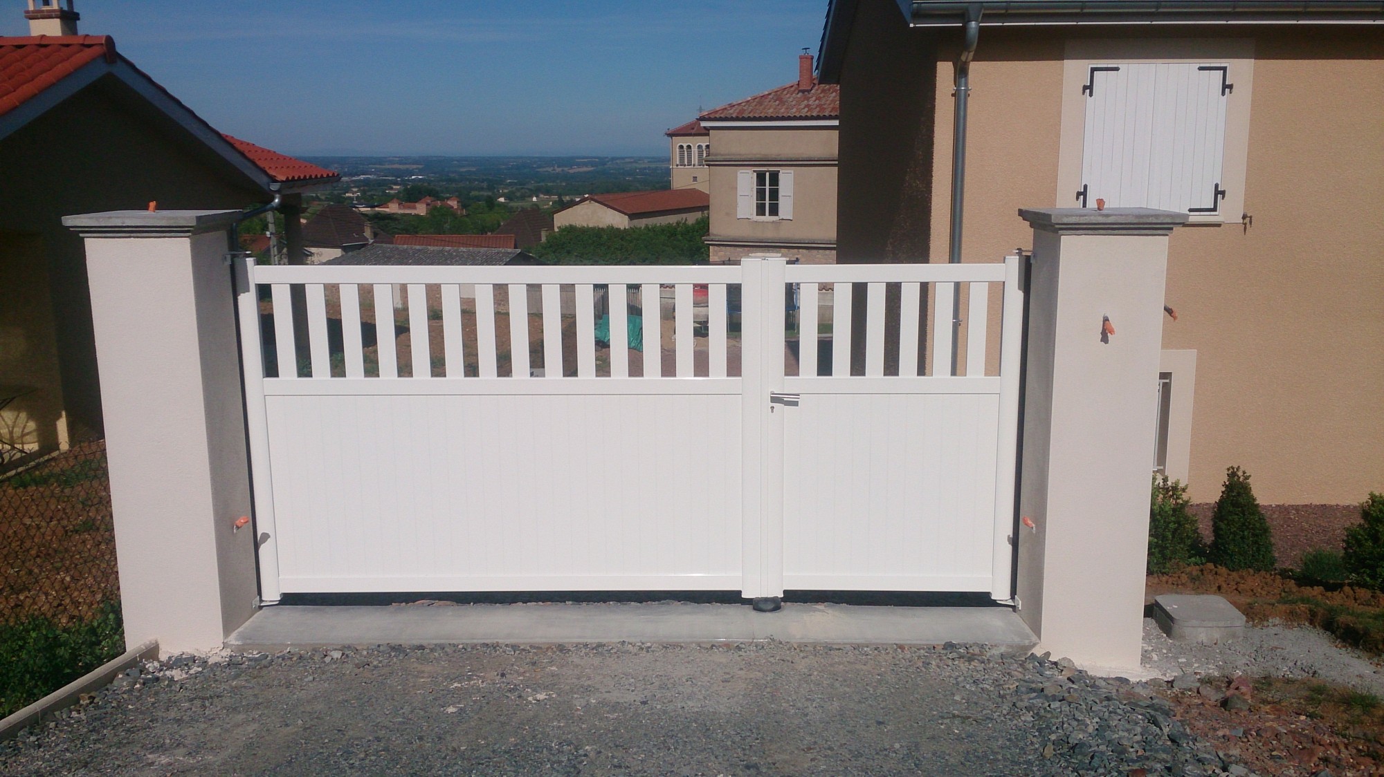 Portail aluminium
